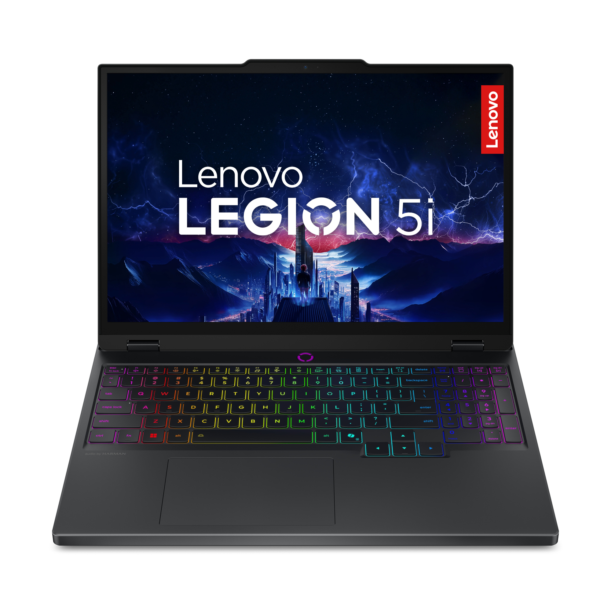 Lenovo Legion | Notebook Gaming 5 | Display 15.1'' WQXGA (2560X1600) OLED | Processore INTEL Ultra 7 255HX | Memoria | Memoria | Scheda Grafica NVIDIA RTX 5070 | Sistema Operativo WINDOWS 11 HOME | ECLIPSE_BLACK | Caricatore incluso