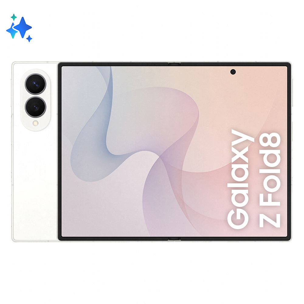 Samsung Galaxy Z Fold8, Nuovo formato, Rapporto Display Esterno 10:16 | Interno 4:3, Processore Potente, 4800 mAh, Camera 50MP, Now Nudge, Assistente Foto